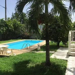 T2 Tropical En Bord De Piscine à 100m De La Mer Le Carbet